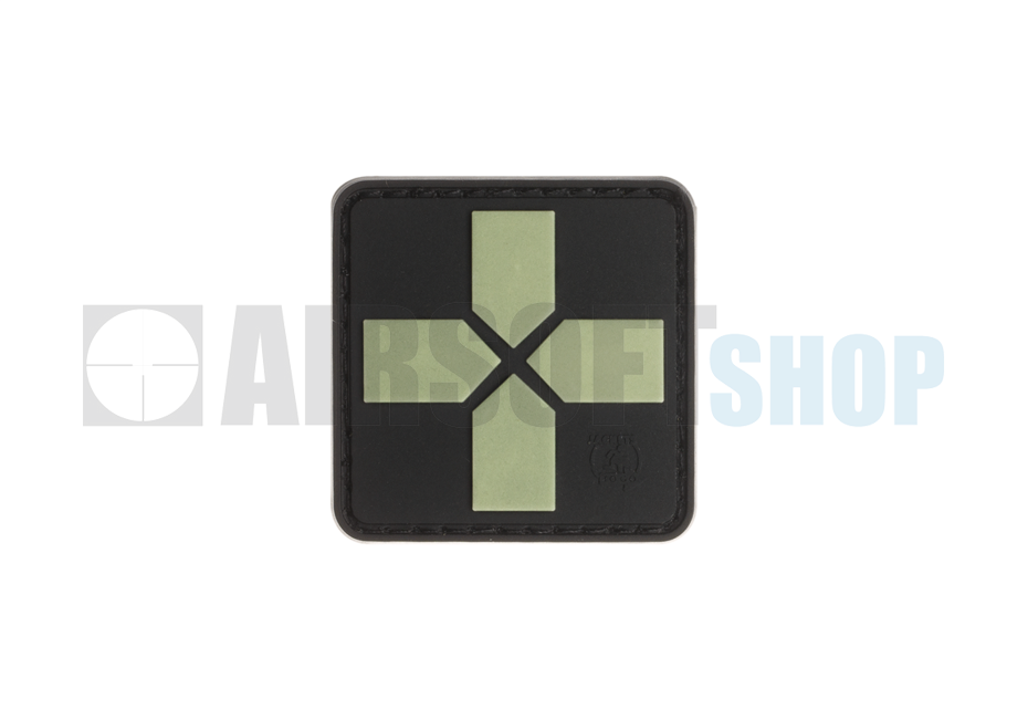 Red Cross PVC Patch (Glow In The Dark)