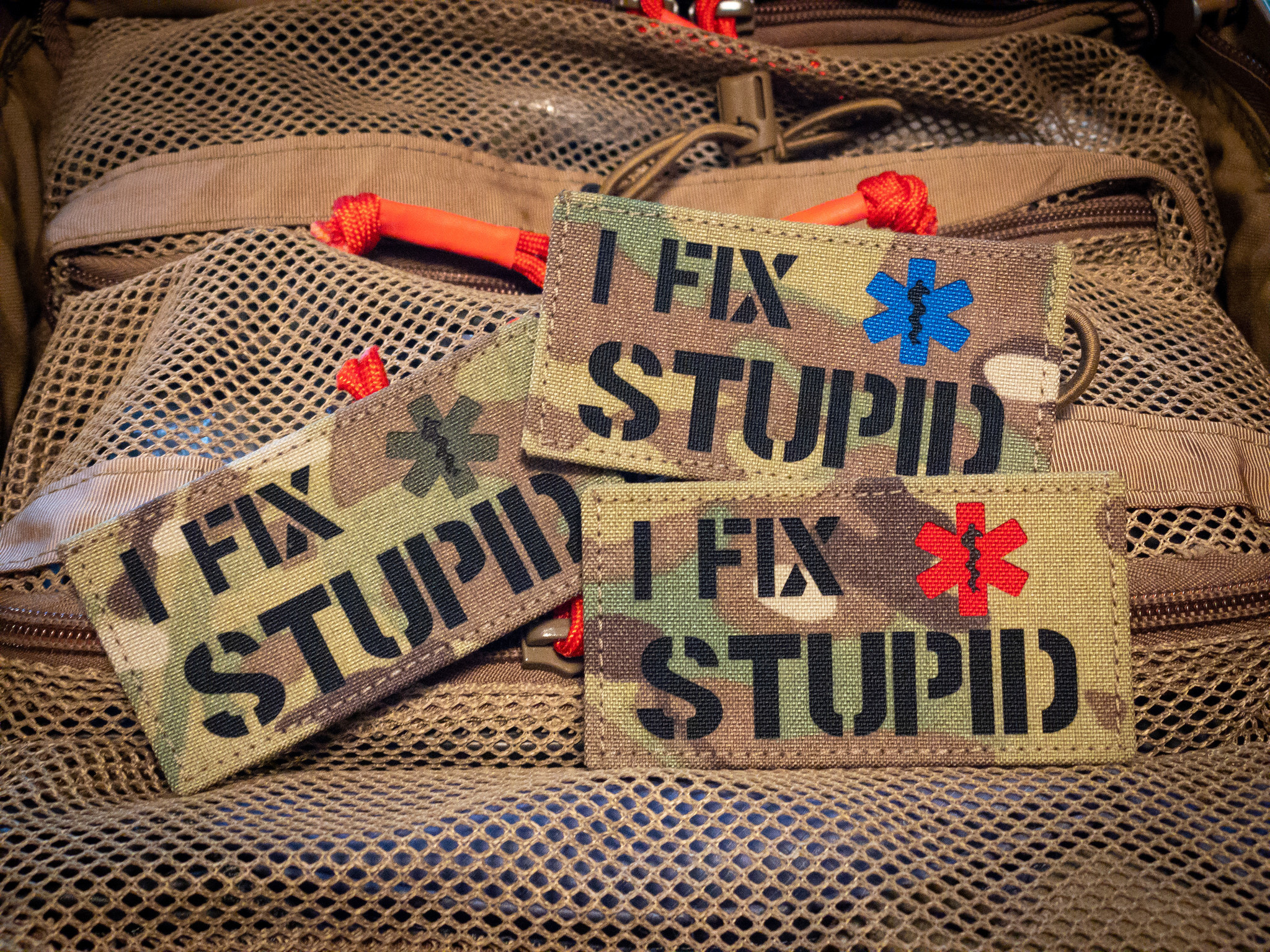 I Fix Stupid Medic Patch (Blue)