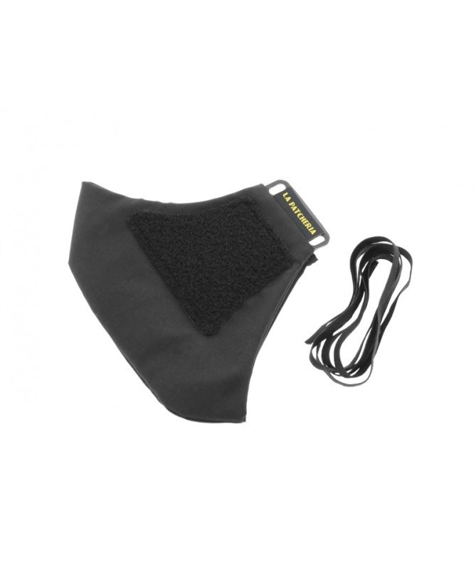 Face Mask With Velcro (Black)