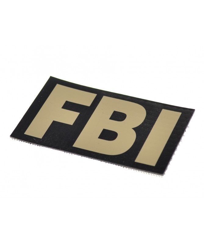 FBI Call Sign Patch (Black)