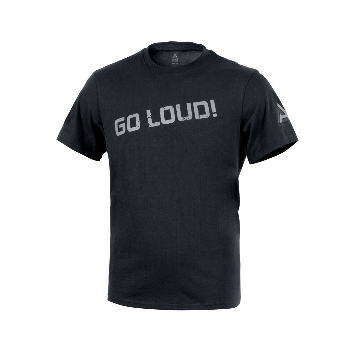 Go Loud Logo T-Shirt (Black)