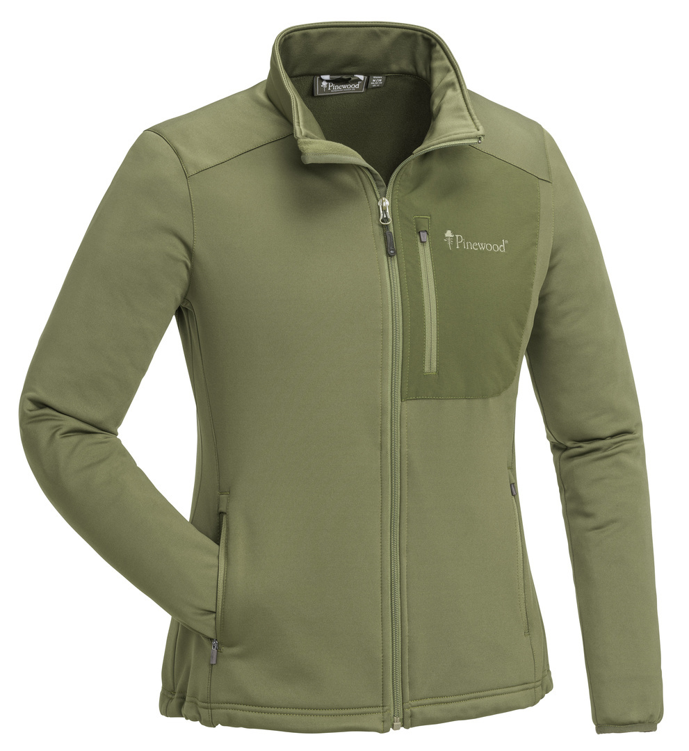 Dames Brenton Power Fleece Trui (Blad Groen)