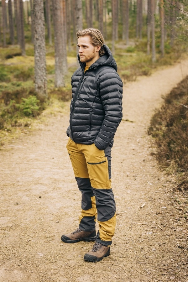 Caribou TC Broek (Mosterd/Antraciet)
