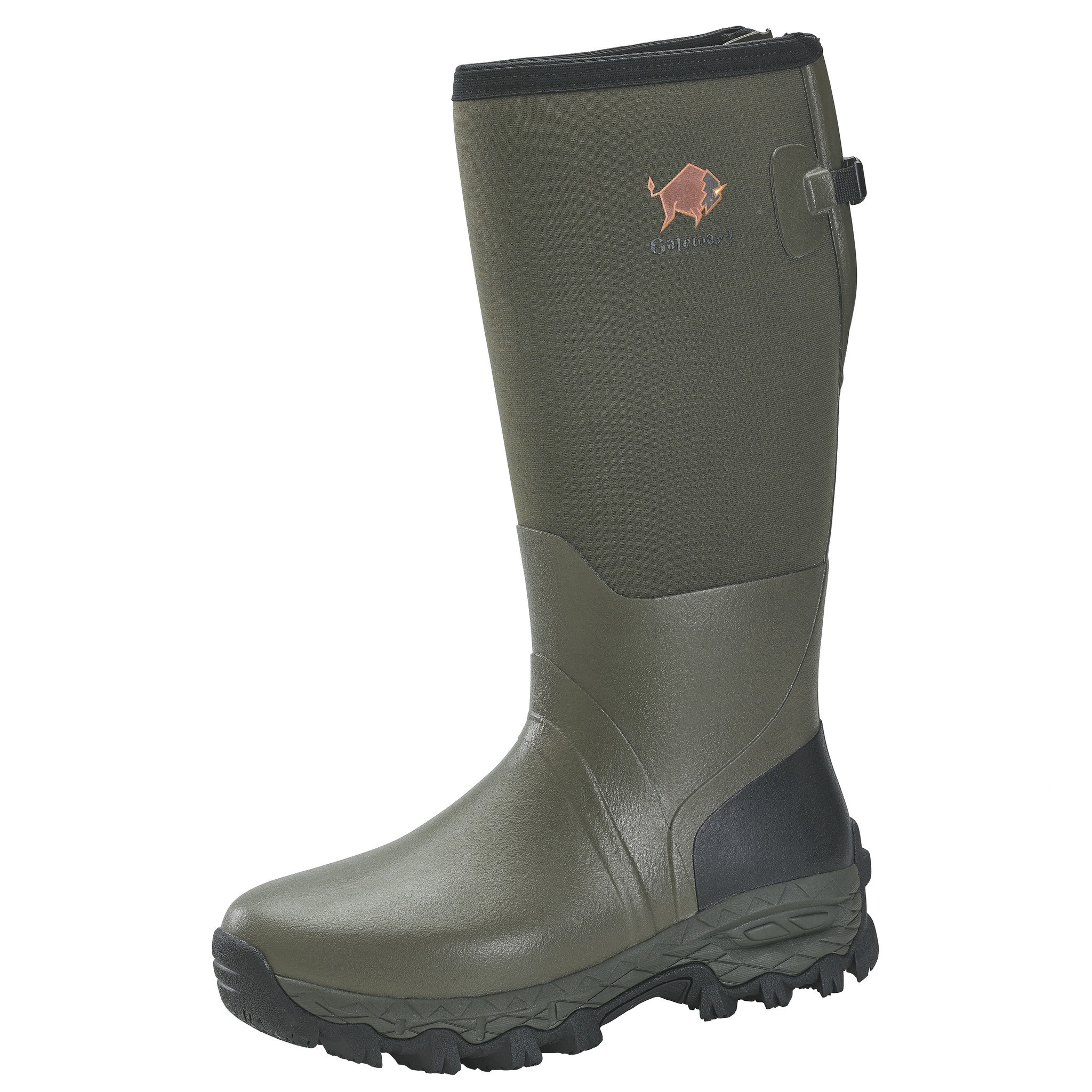 Woodwalker 18" 4mm Rubber Laars (Khaki)