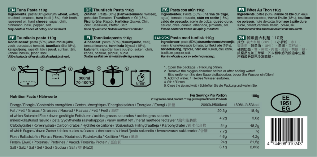 Tuna Pasta 110g