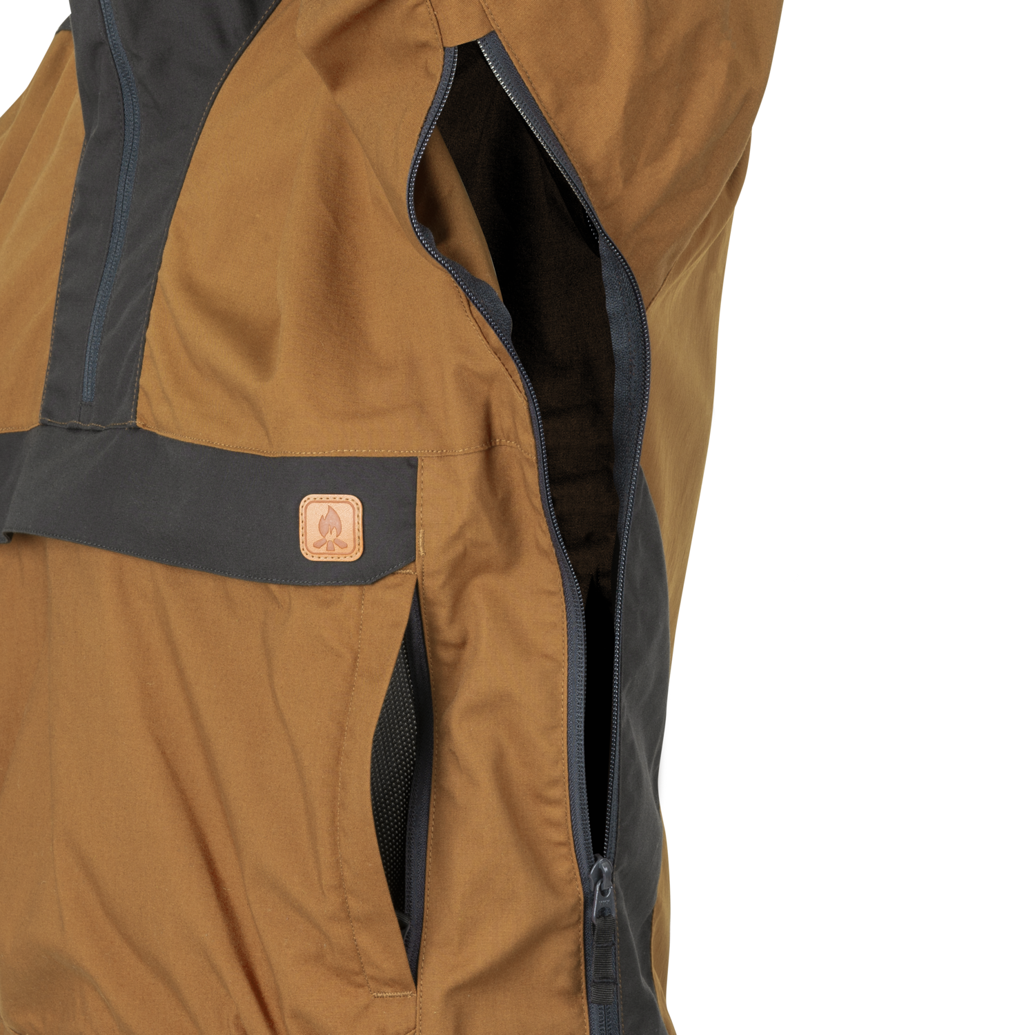 Woodsman Anorak Jacket (Coyote/Ash Grey)