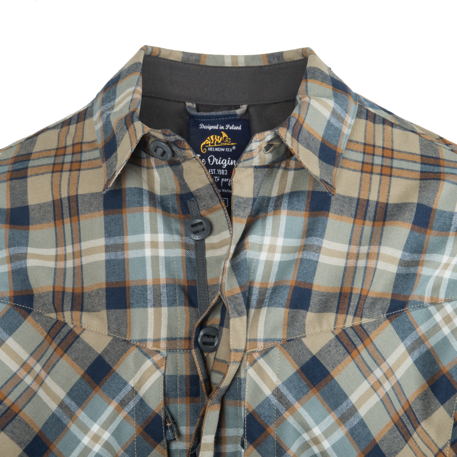 MBDU Flannel Shirt (Slate Blue Checkered)
