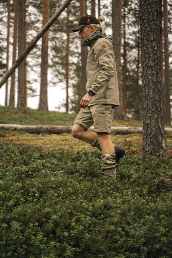 Finnveden Hybrid Zip-Off Afritsbroek (Olijfgroen)
