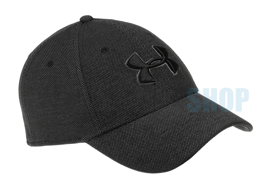 UA Heathered Blitzing 3.0 Cap (Black)