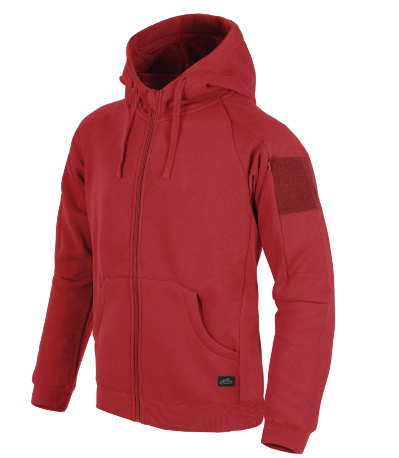 Urban Tactical Hoodie Lite (Fullzip) (Red)