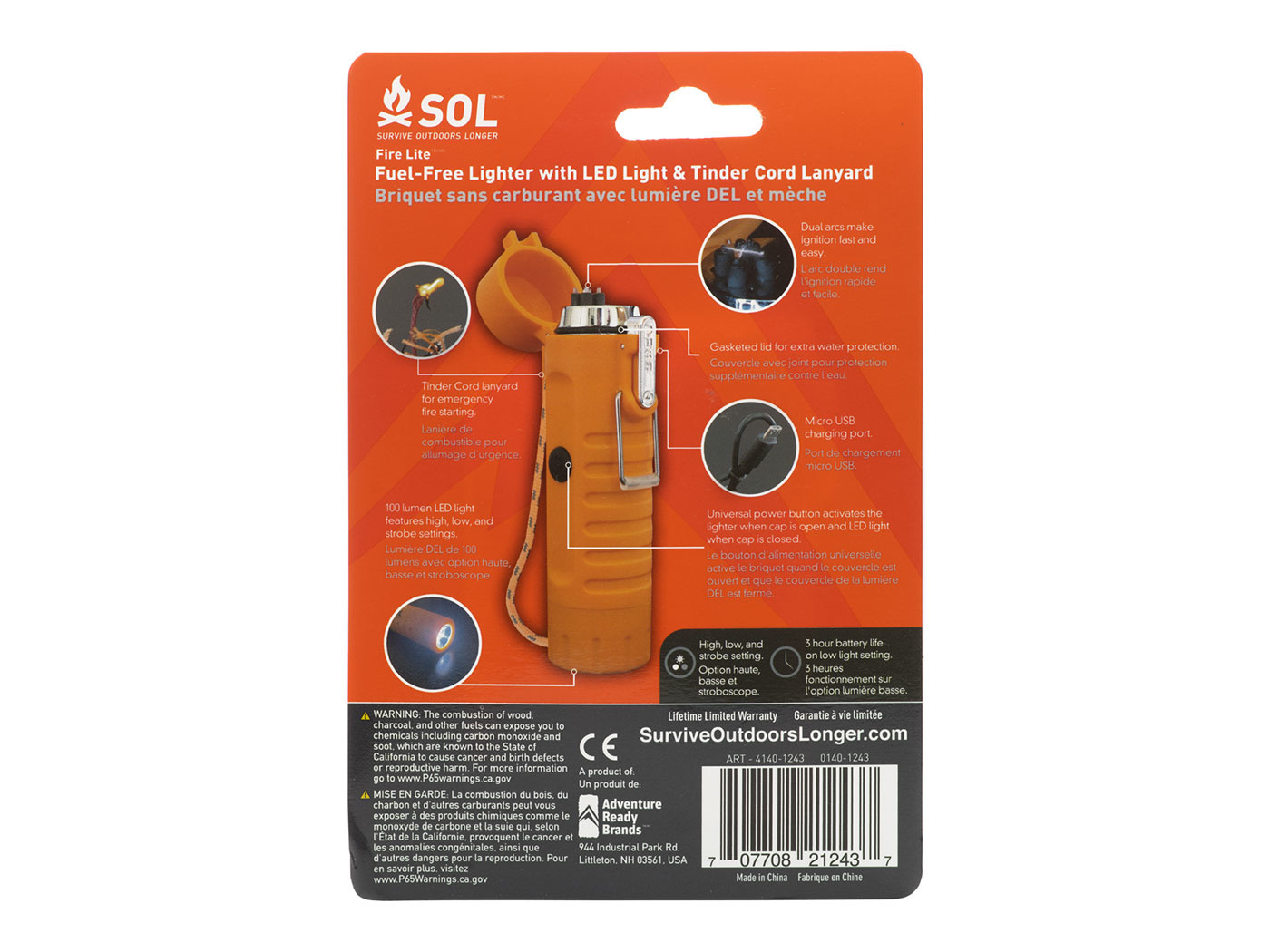 Fire Lite Oplaadbare Aansteker