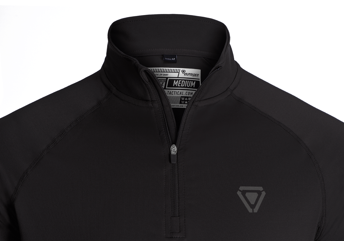 T.O.R.D. Long Sleeve Zip T-Shirt (Black)