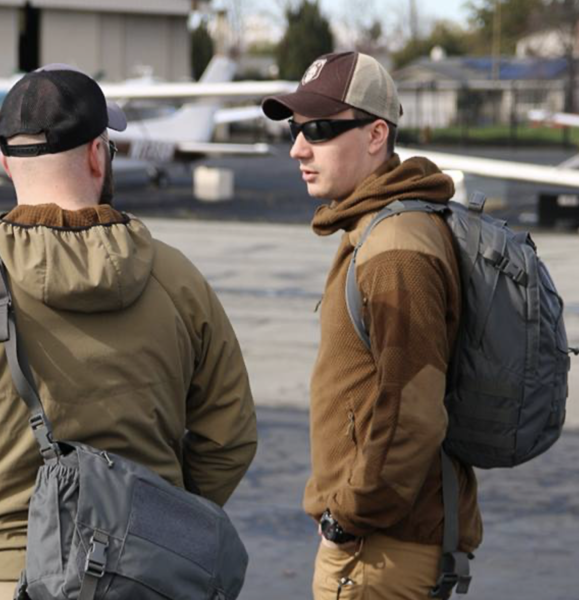 Alpha Hoodie Jacket (Grid Fleece) (Olive Green)