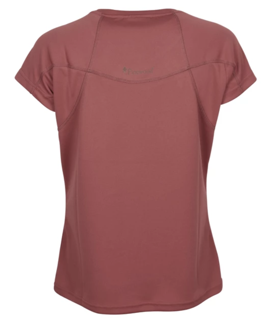 Dames Function T-Shirt (Roest Roze)