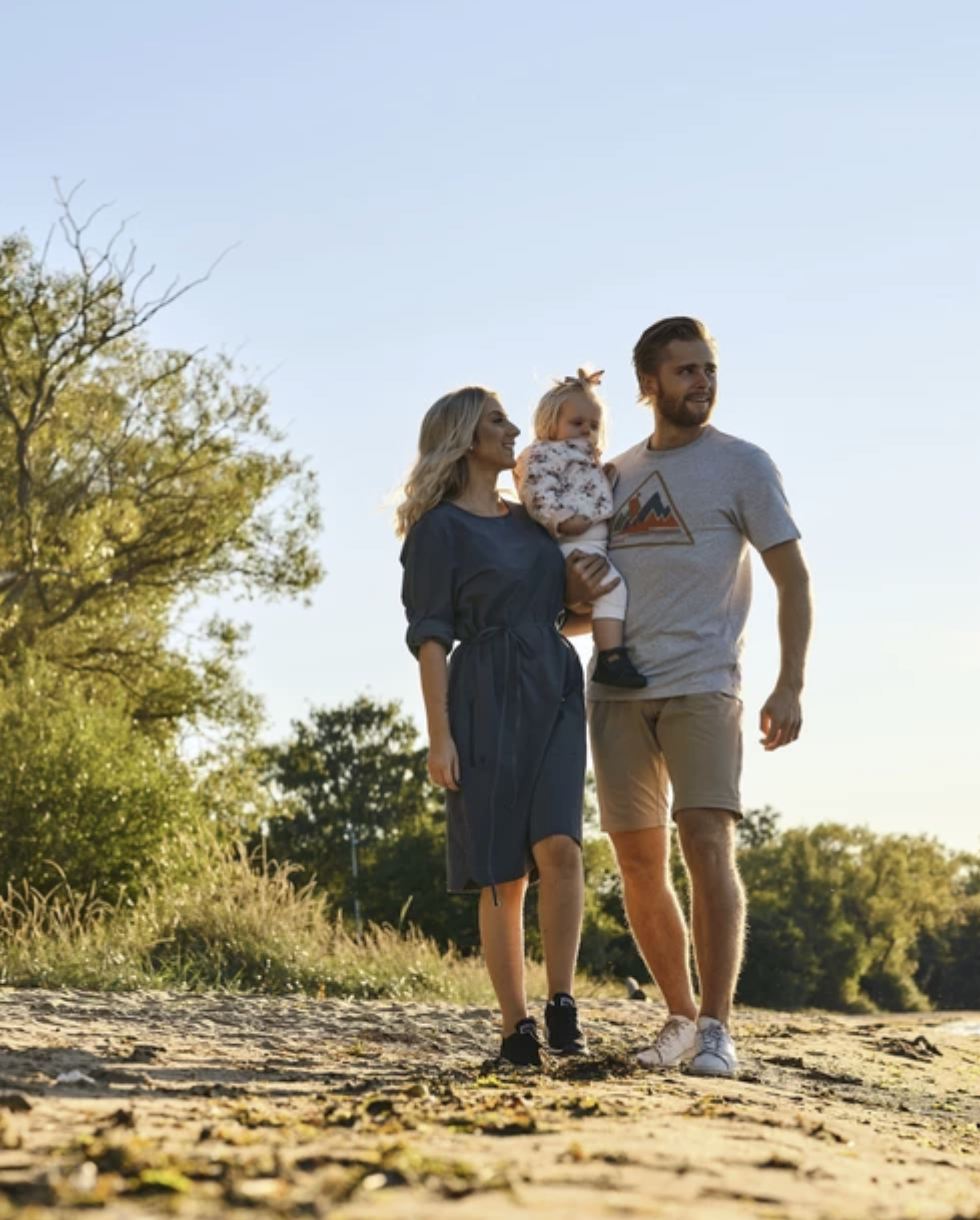 T-Shirt Outdoor Trekker (Licht Grijs)