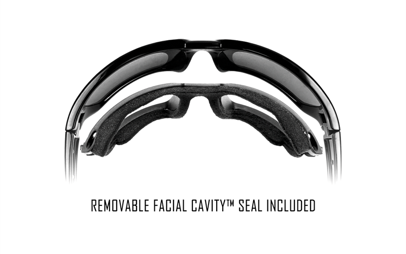 Wave Smoke Grey (Black Frame)