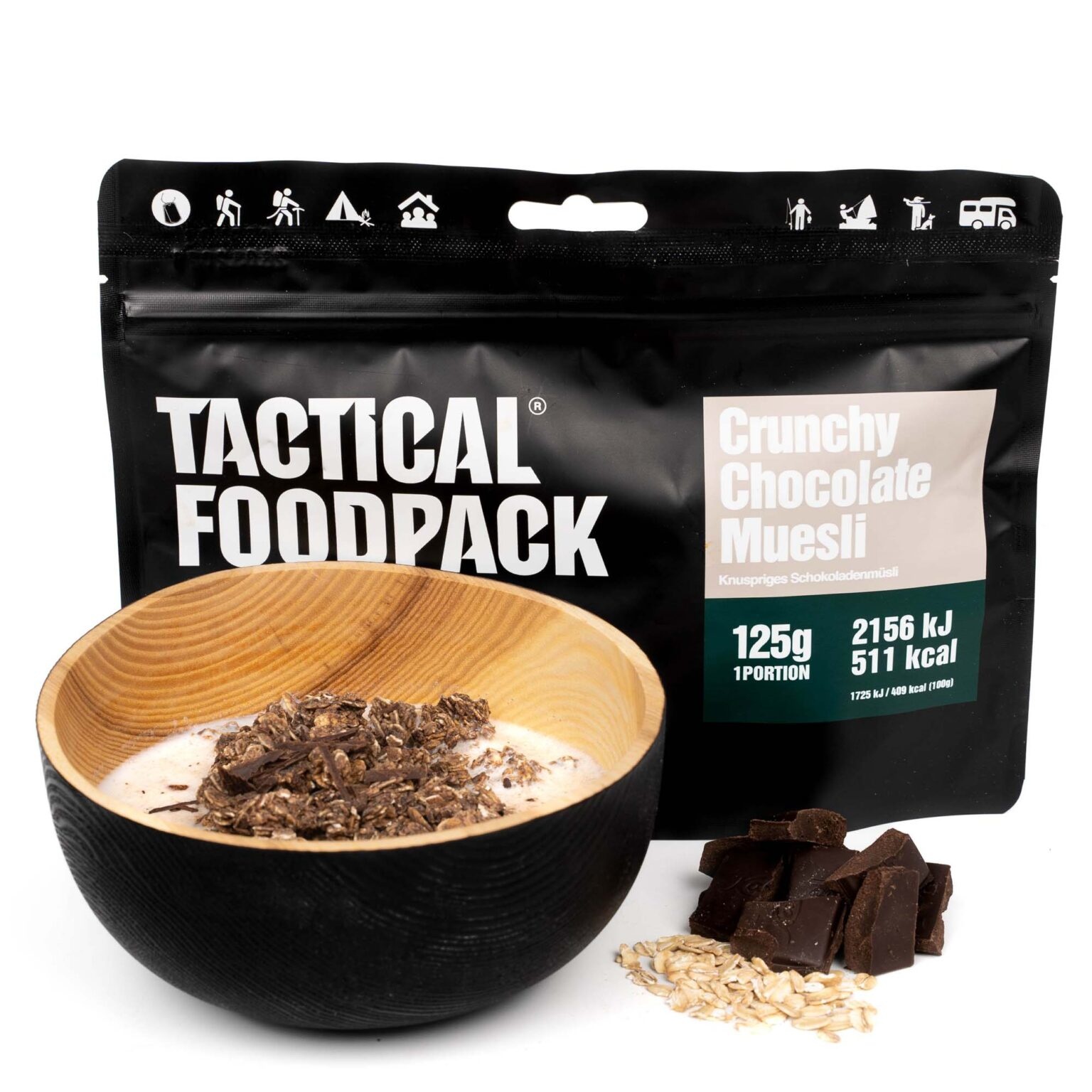 Crunchy Chocolate Muesli 125g