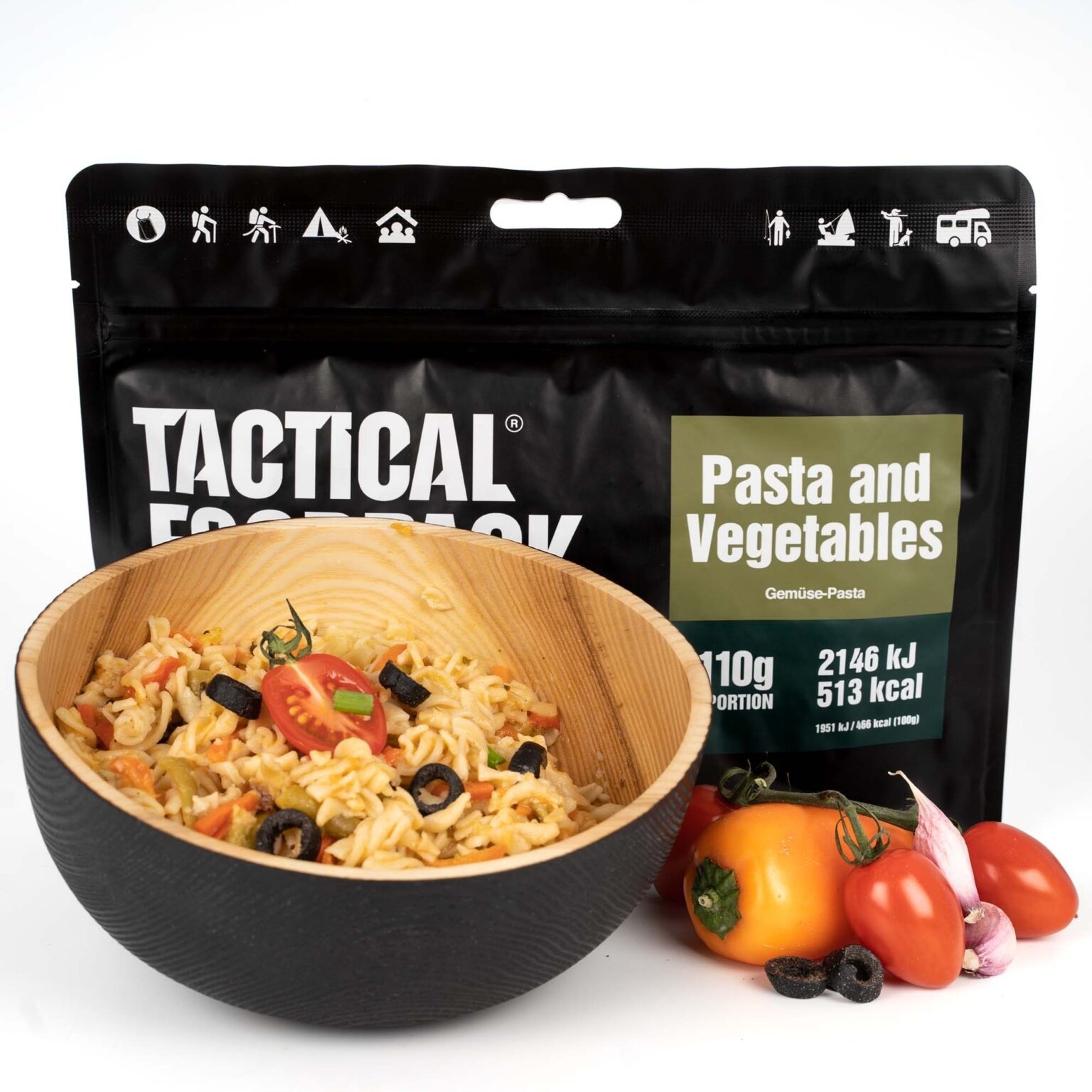 Pasta and Vegetables 110g