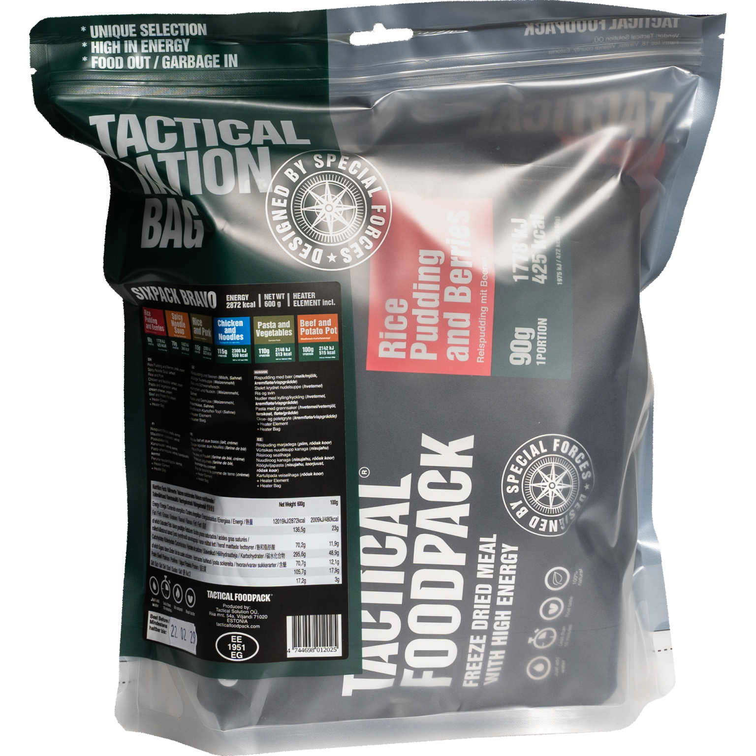Tactical Sixpack Bravo 600g