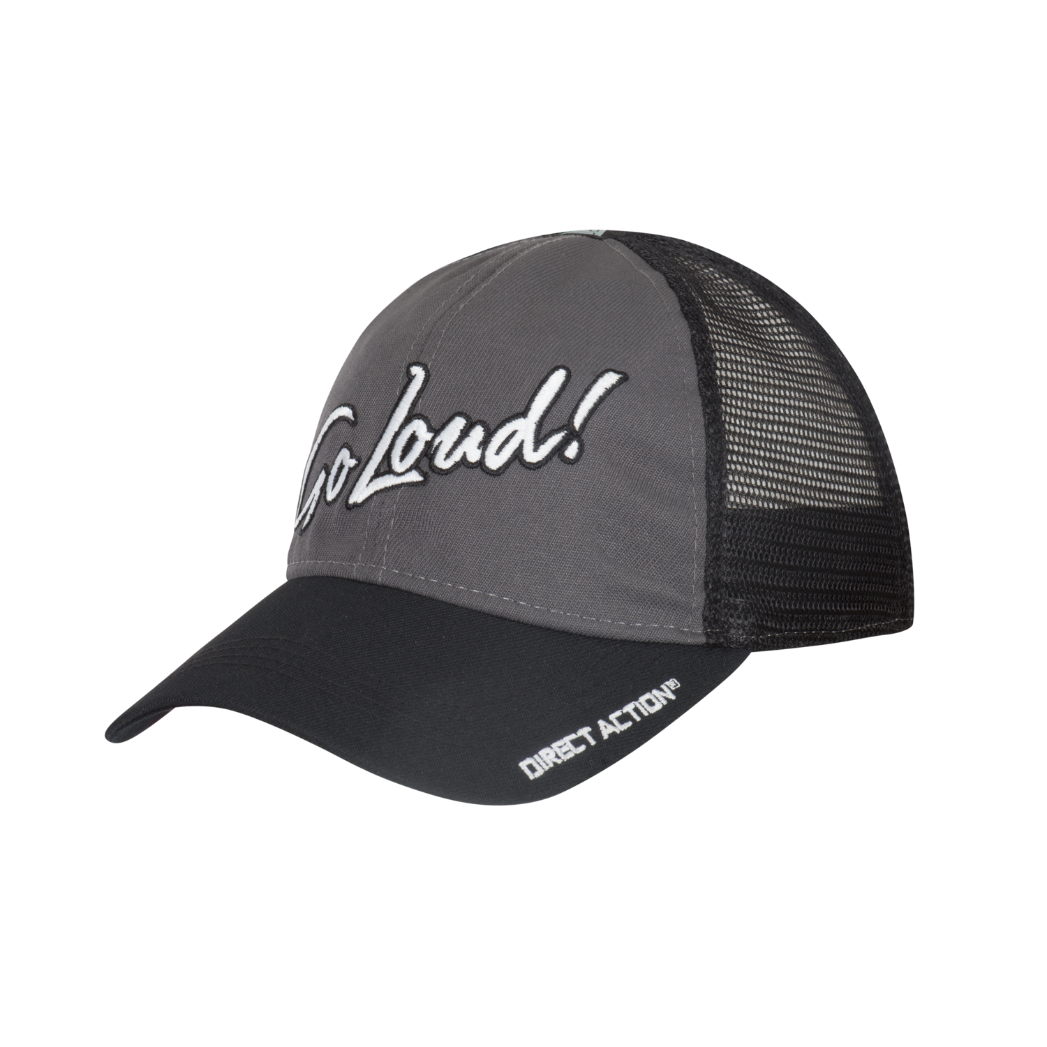 Go Loud Wall Tag Feed Cap (Charcoal/Black)