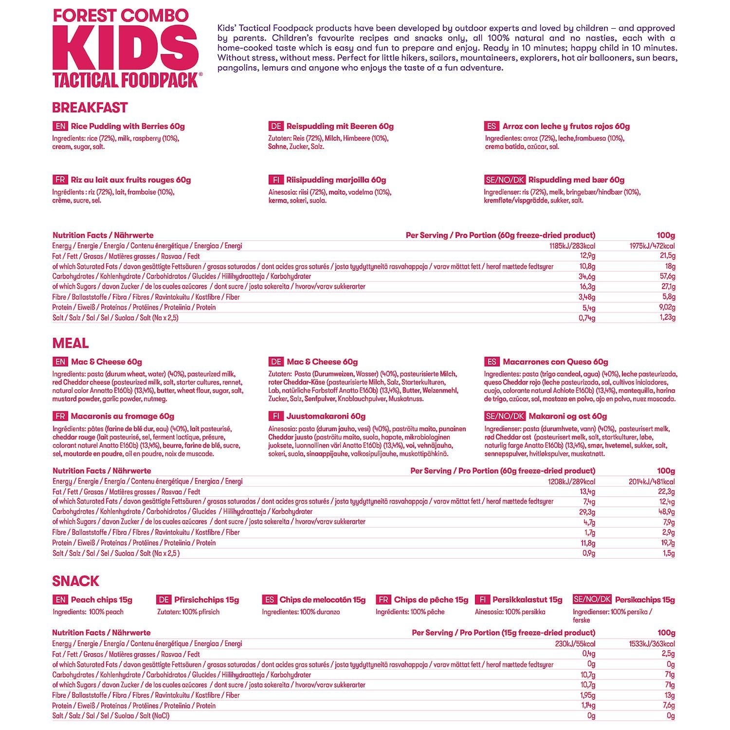 Kids Combo FOREST 135g