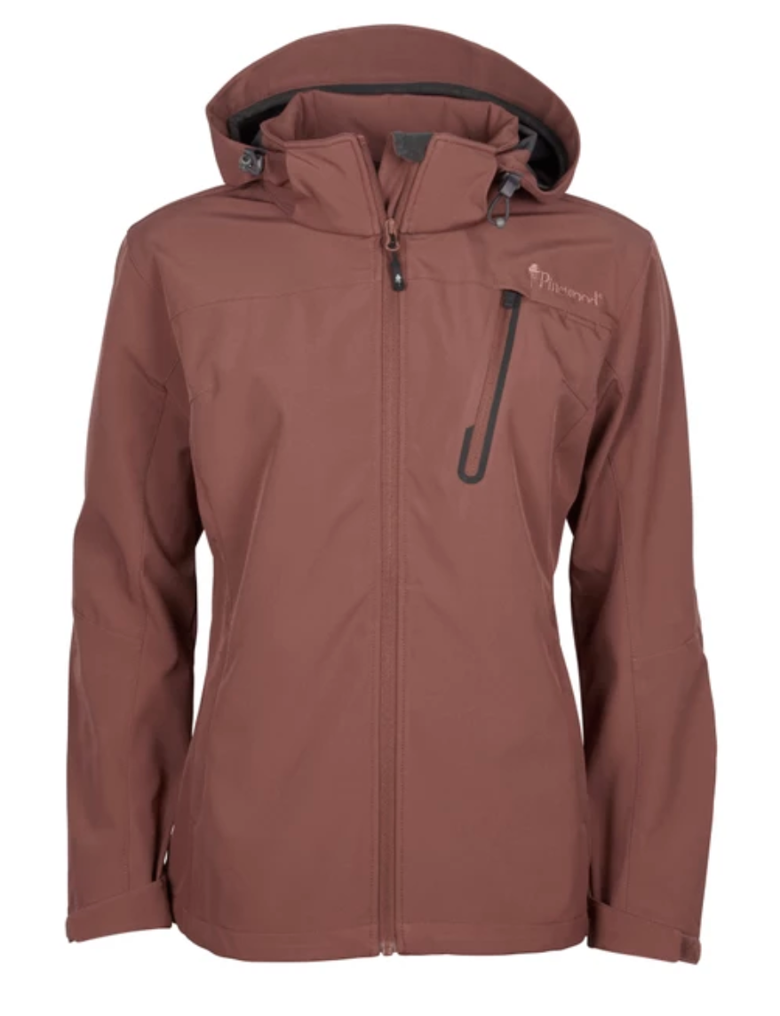 Dames Wilda Stretch Jas (Marron Roze)