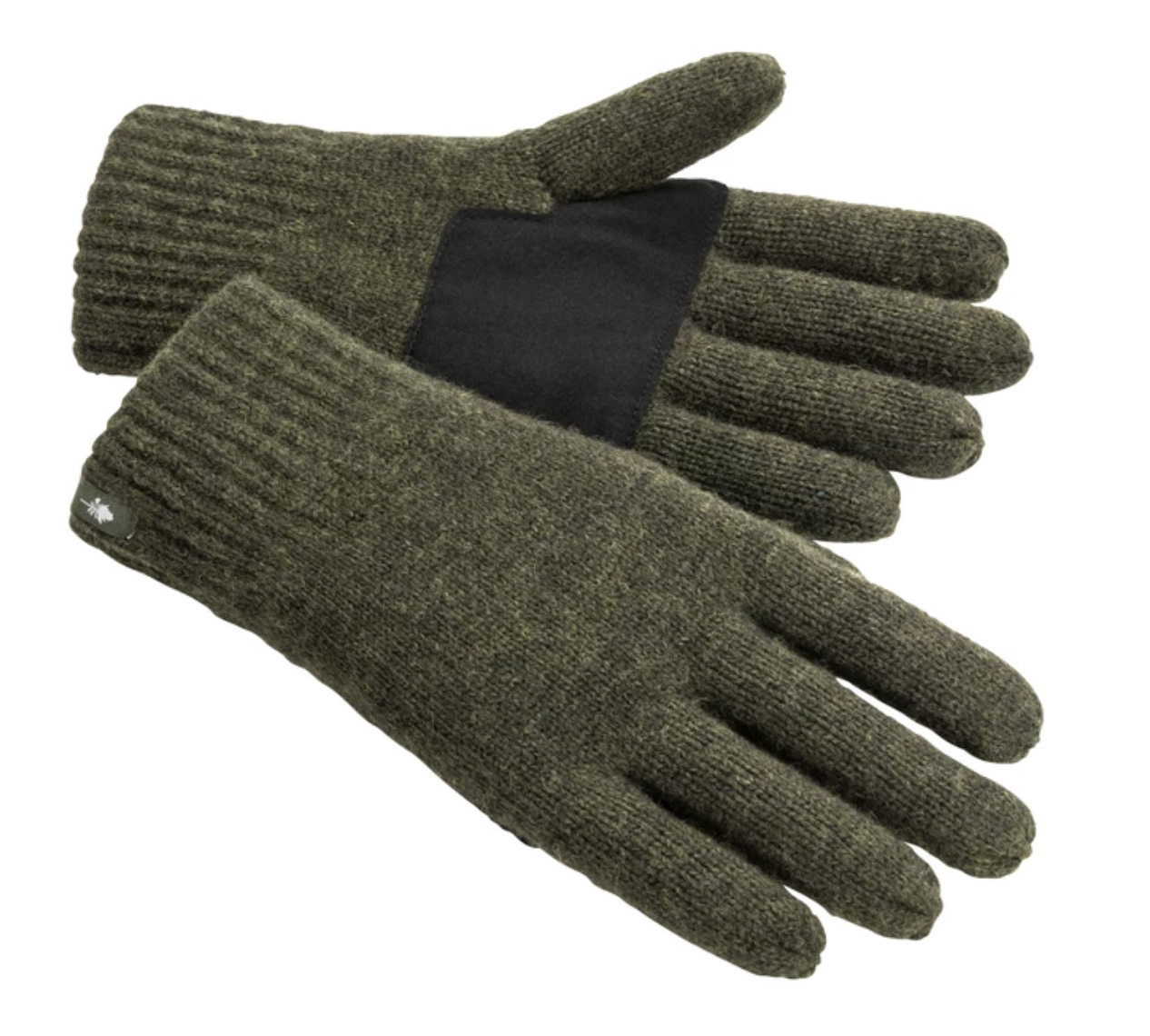 Wollen Handschoenen (Mosgroen Melange)