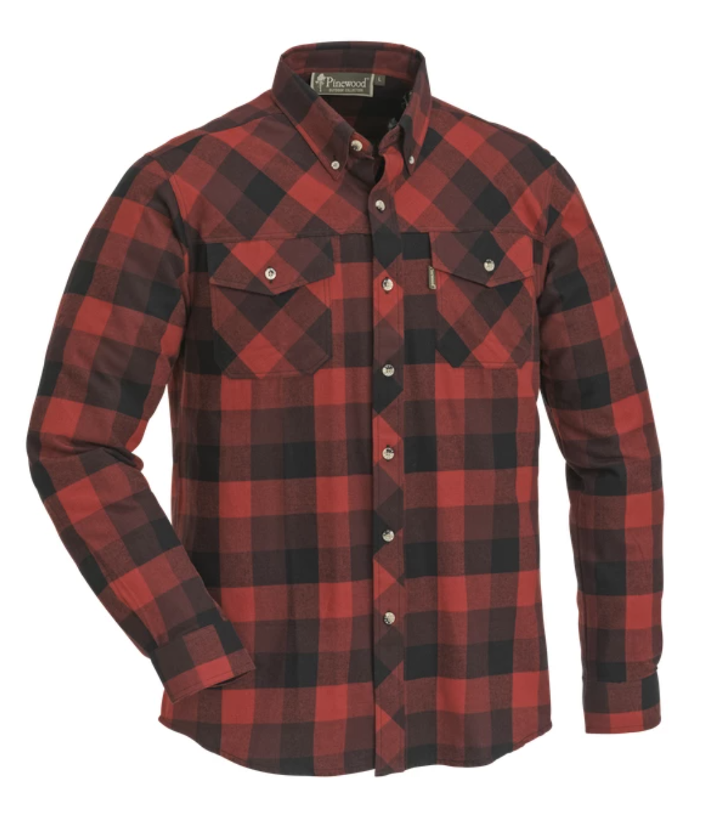 Lumbo Hemd (Rood / Zwart)