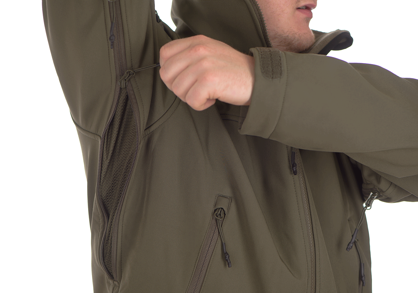 T.O.R.D. Softshell Hoody AR (Ranger Green)