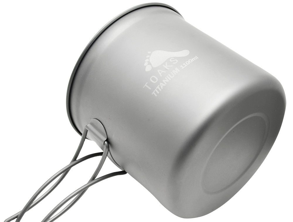 Titanium Pot With Pan (1100ml)