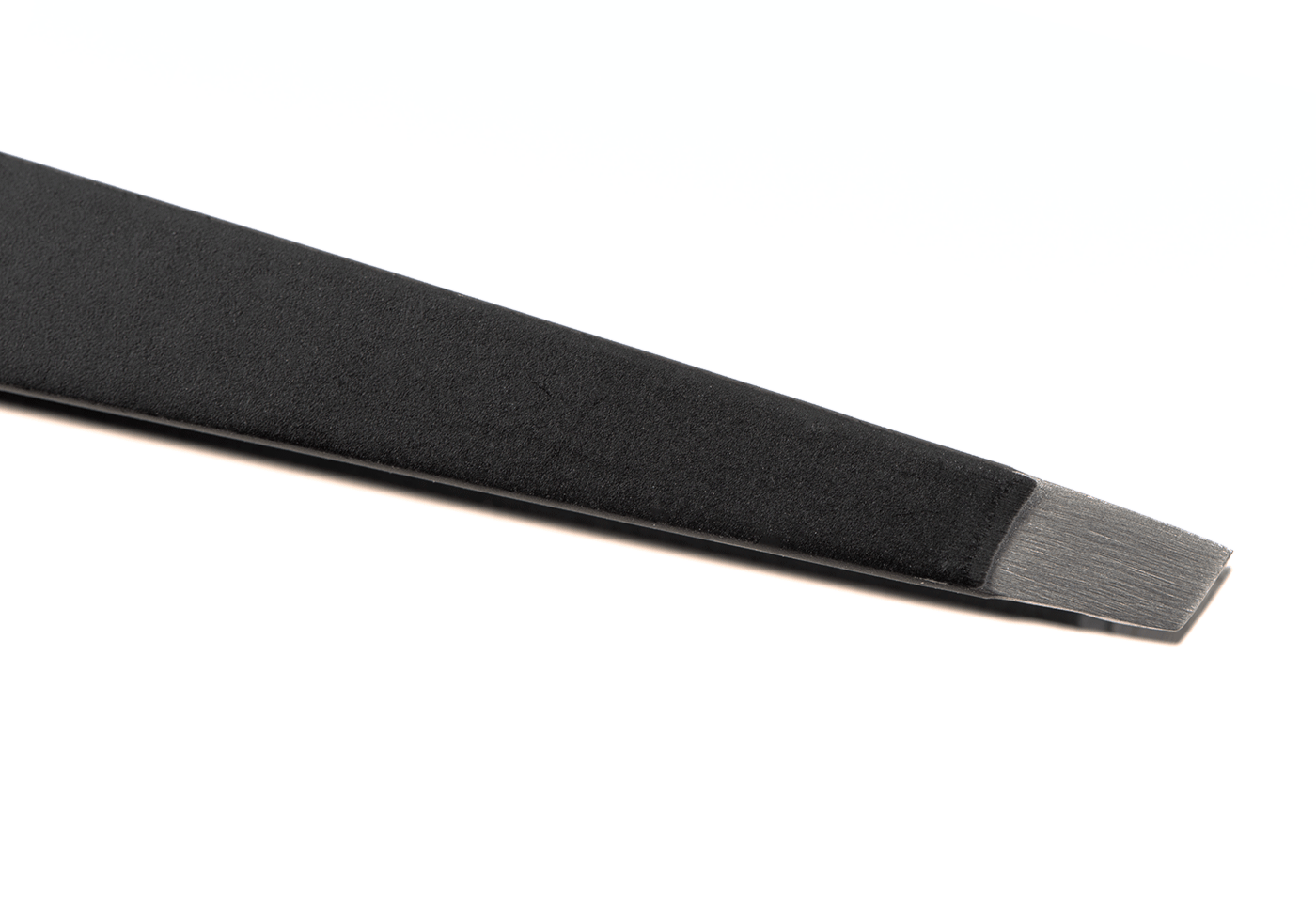 Slant Tip Tweezers 11,5cm (Black)