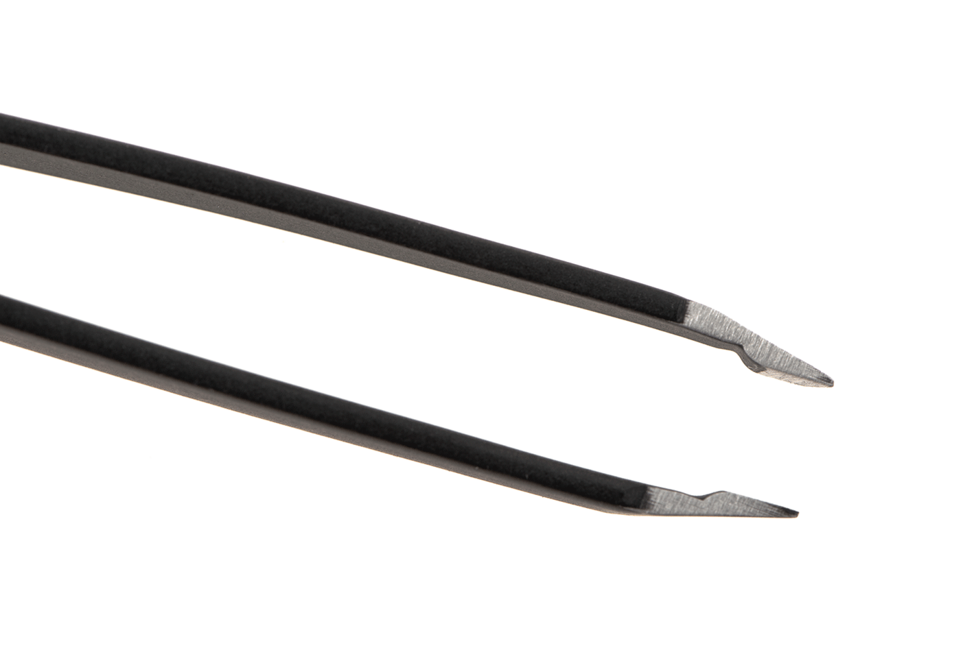 Slant Tip Tweezers 11,5cm (Black)