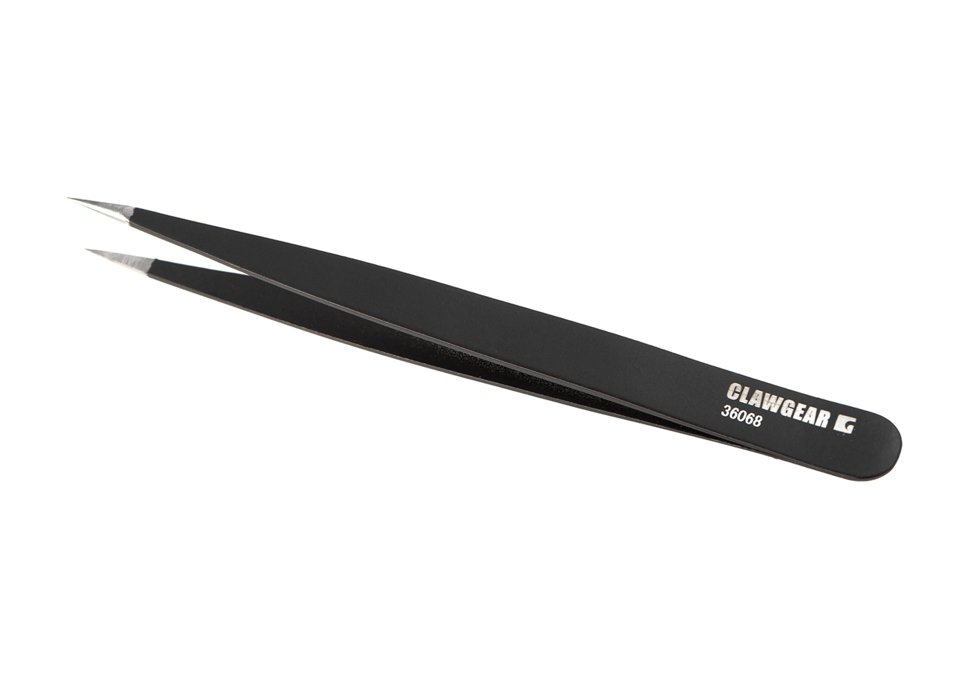 Point Tip Tweezers 11,5cm (Black)