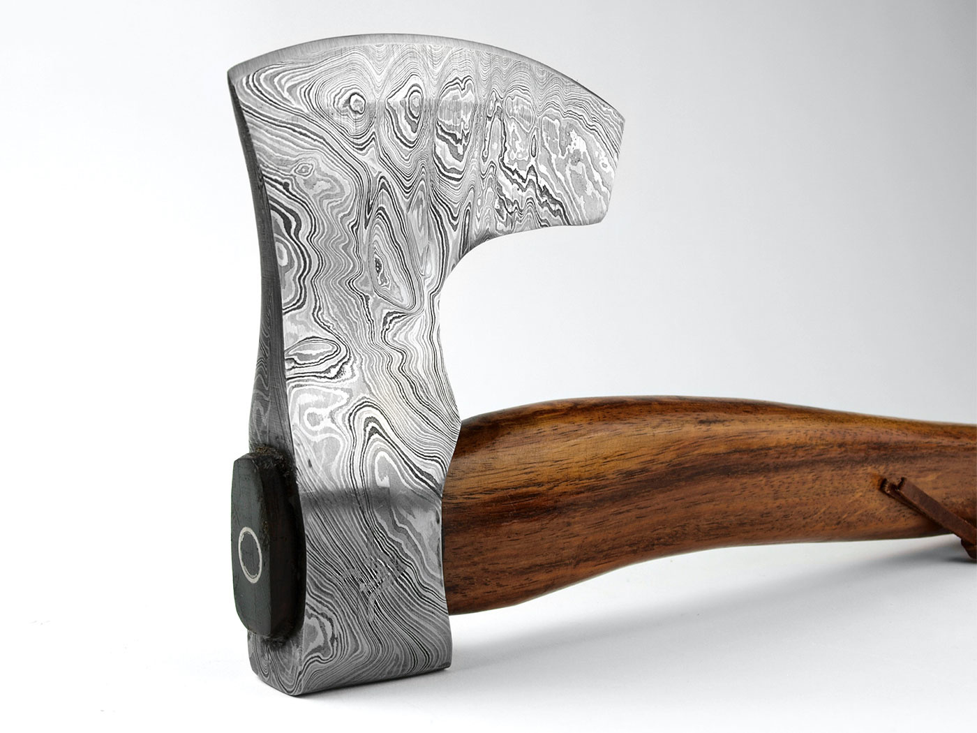 Vidar Damast Vikingbijl (Medium)