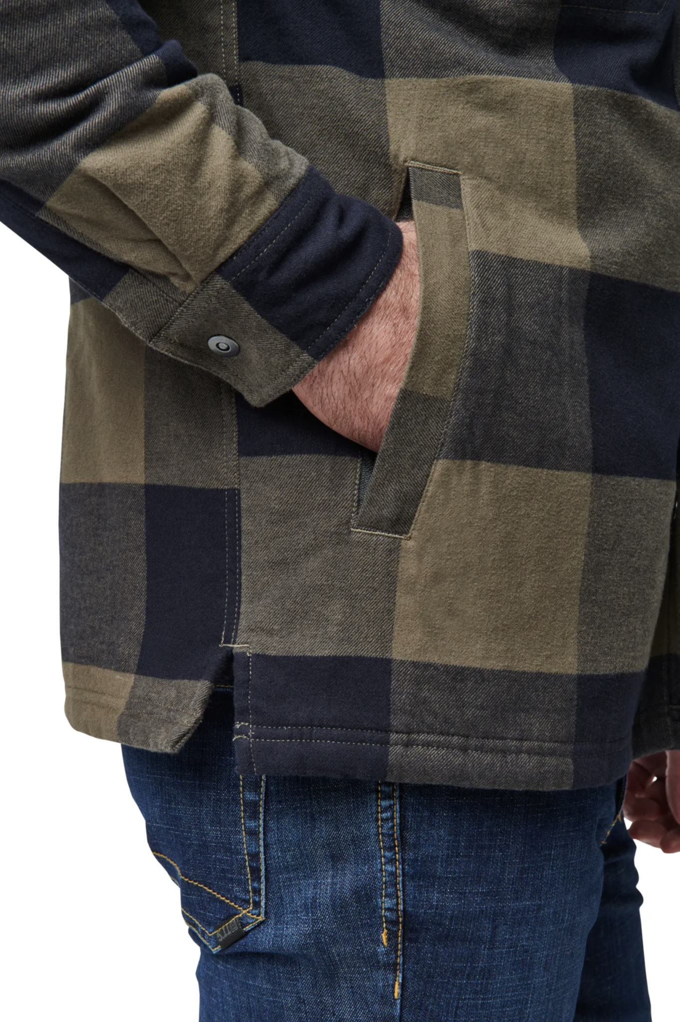 Lester Long Sleeve Shirt (Brown Duck Plaid)