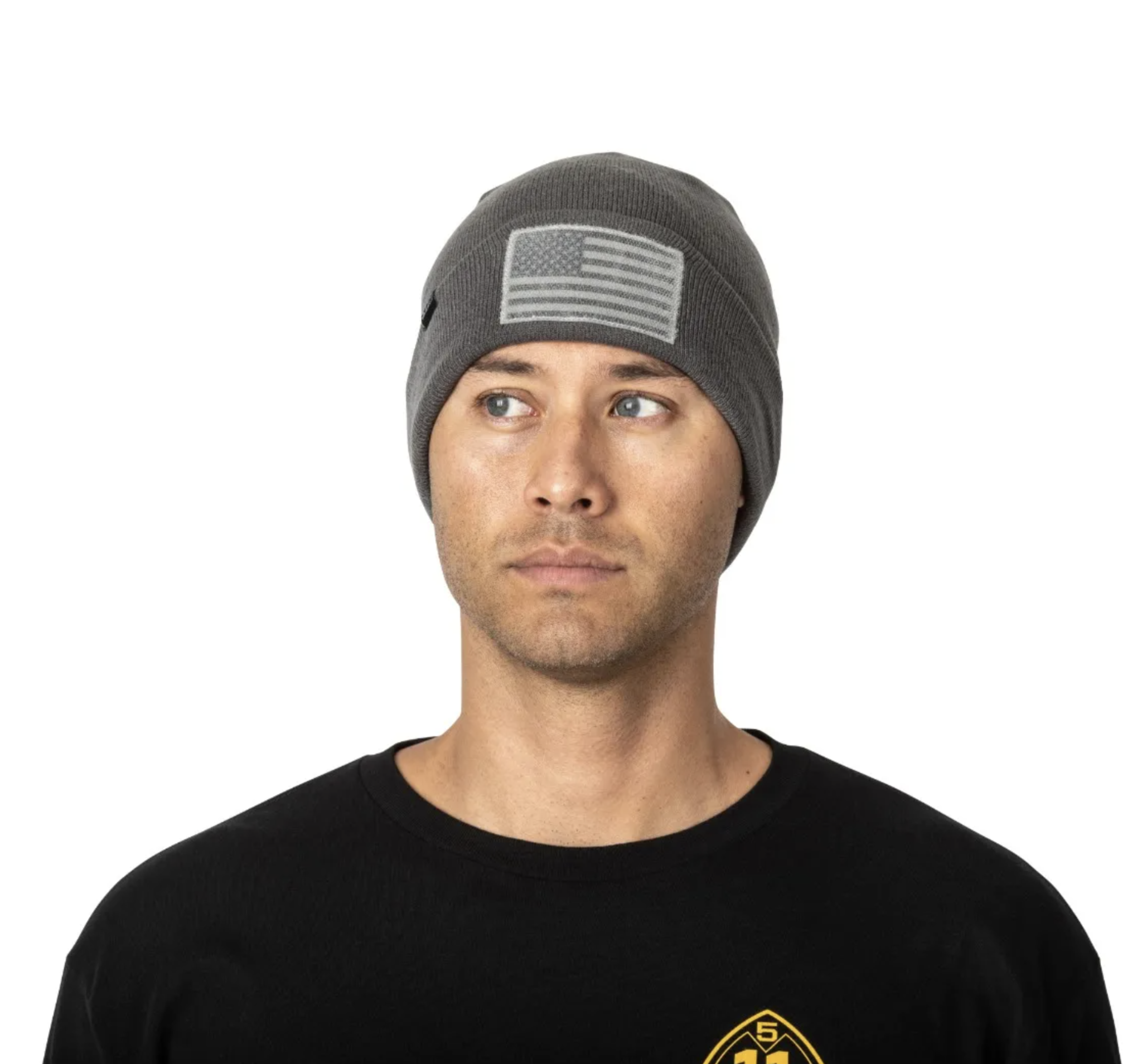 Cuffed Flag Bearer Beanie (Storm)