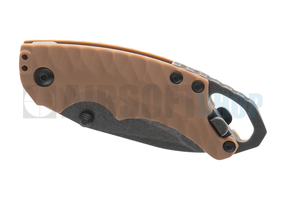 Shuffle II Linerlock Folder Knife (Tan)