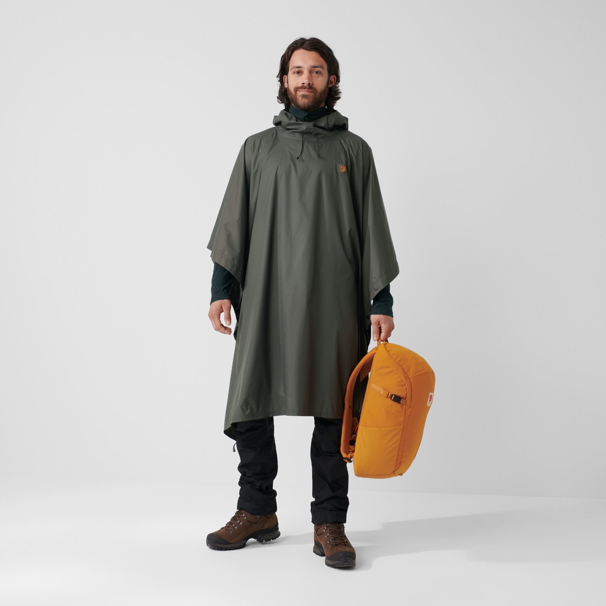 Poncho (Dark Olive)