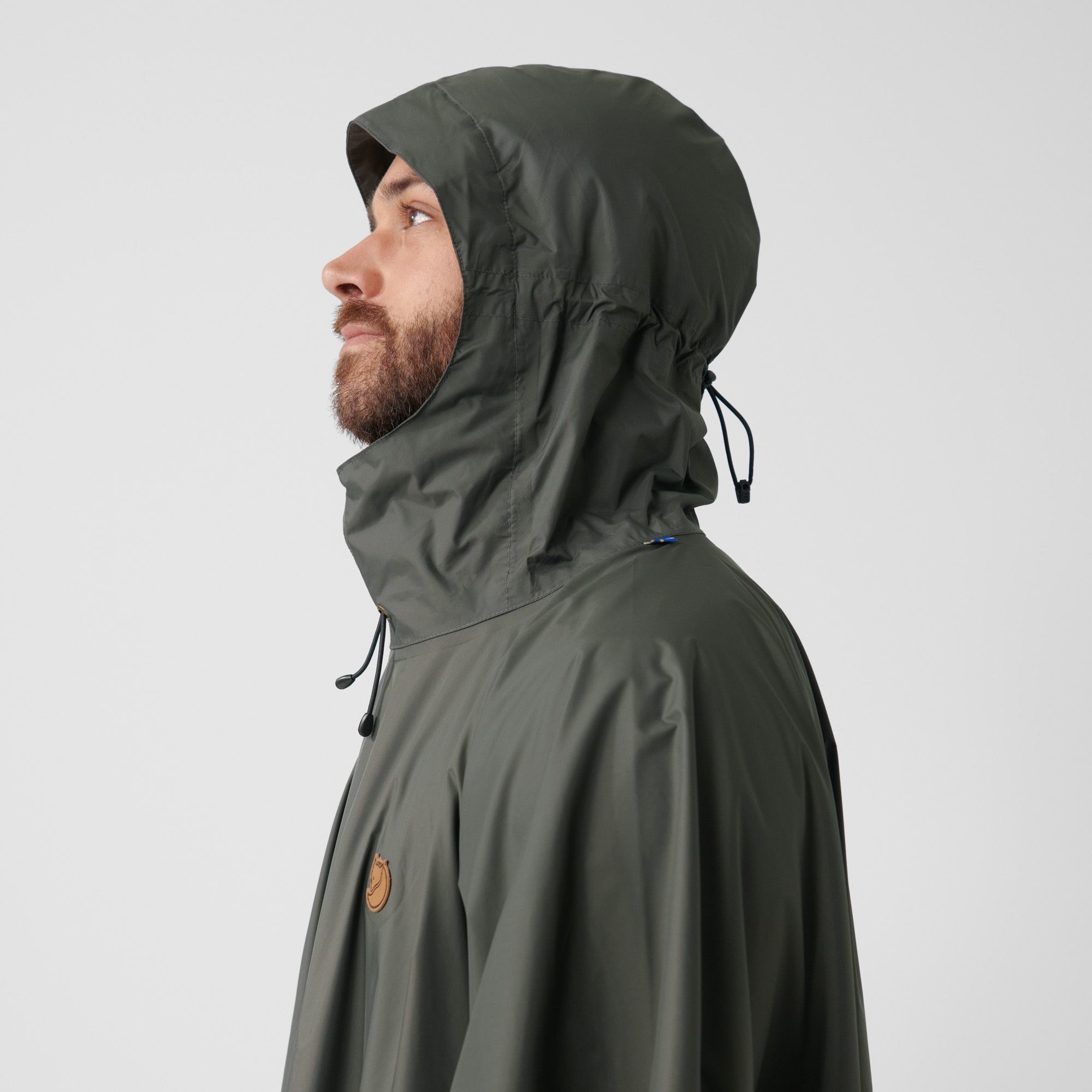 Poncho (Dark Olive)