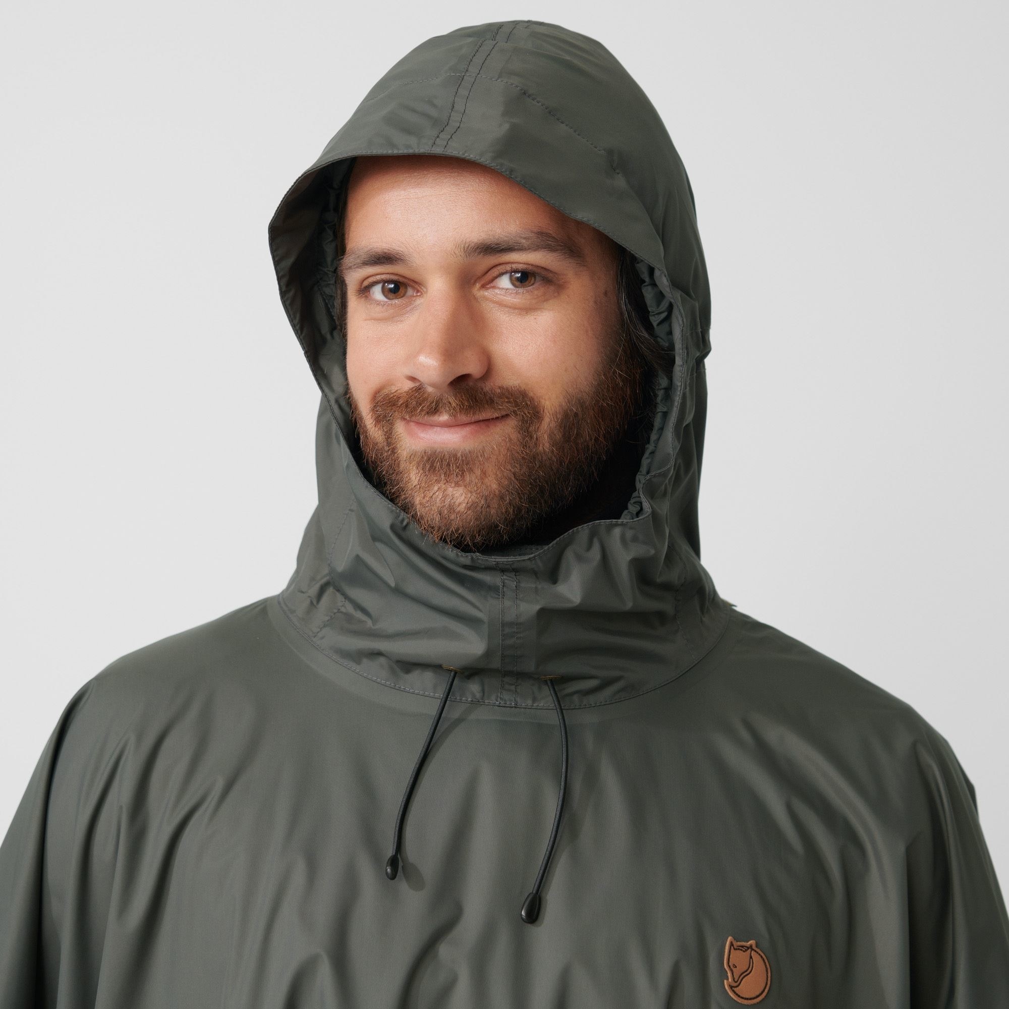 Poncho (Dark Olive)