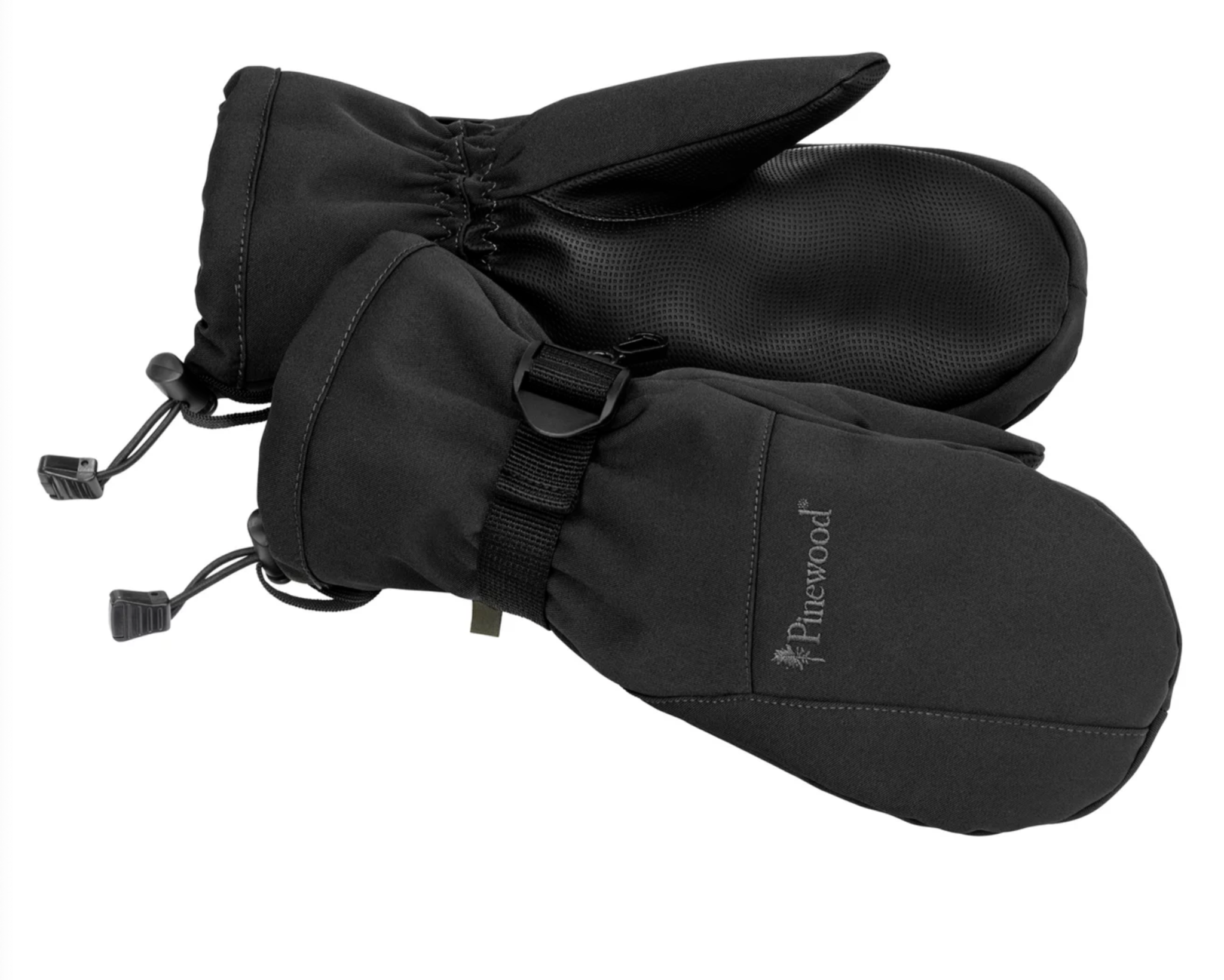 Gevoerde Wanten Handschoenen (Zwart)