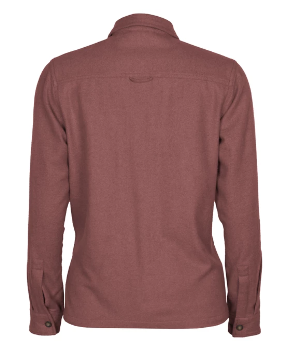 Dames Värnamo Overhemd (Roest Roze Melange)