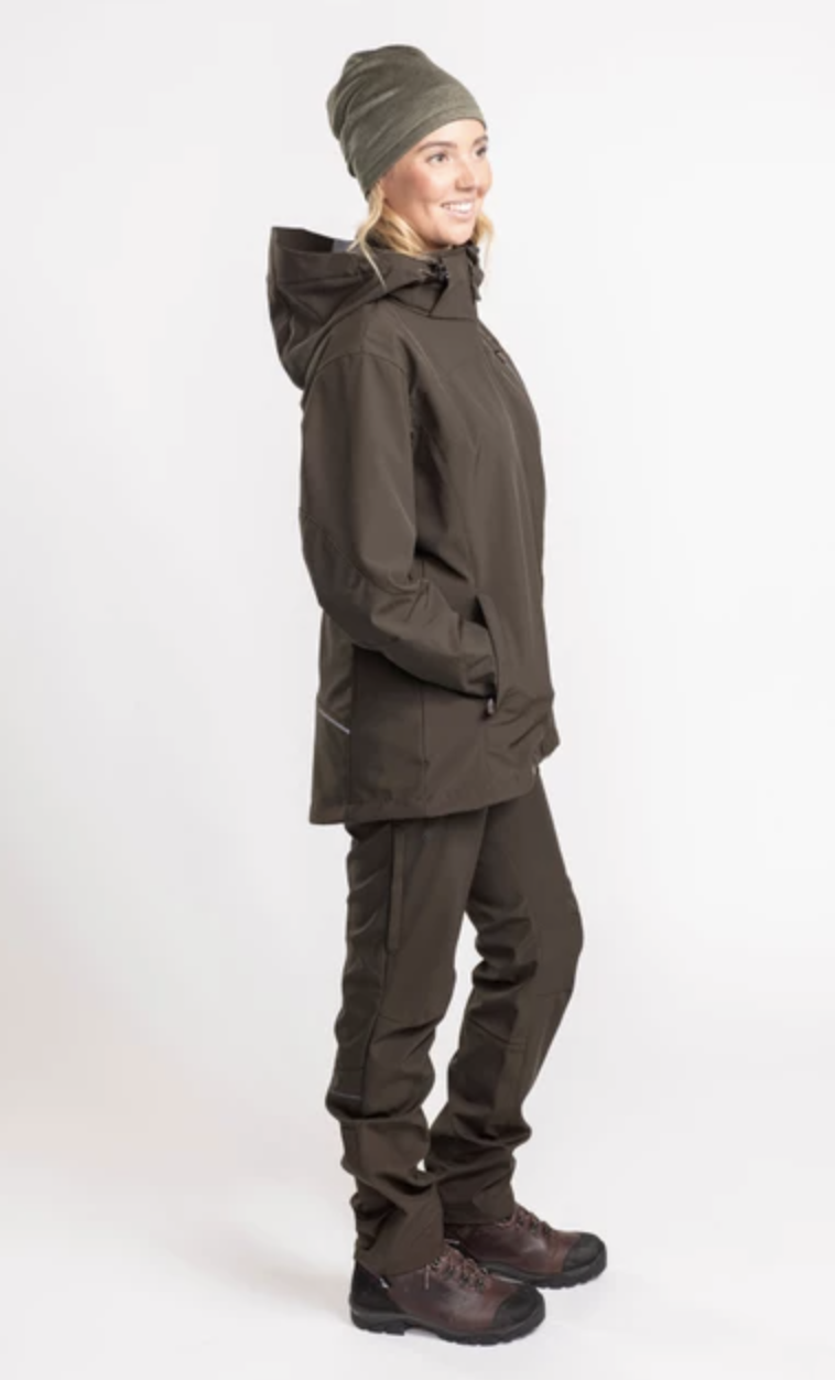 Dames Wilda Stretch Broek (Mos Groen)