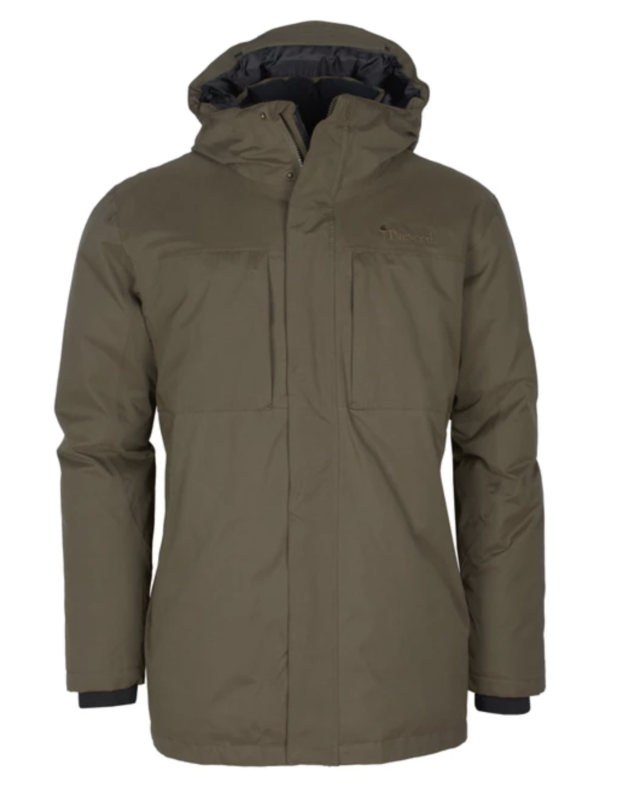 Värnamo Padded Jas (Aarde Bruin)