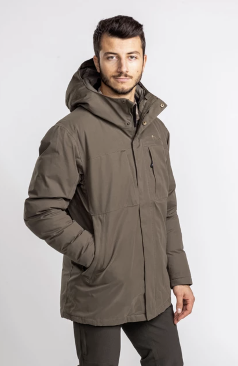 Värnamo Padded Jas (Aarde Bruin)