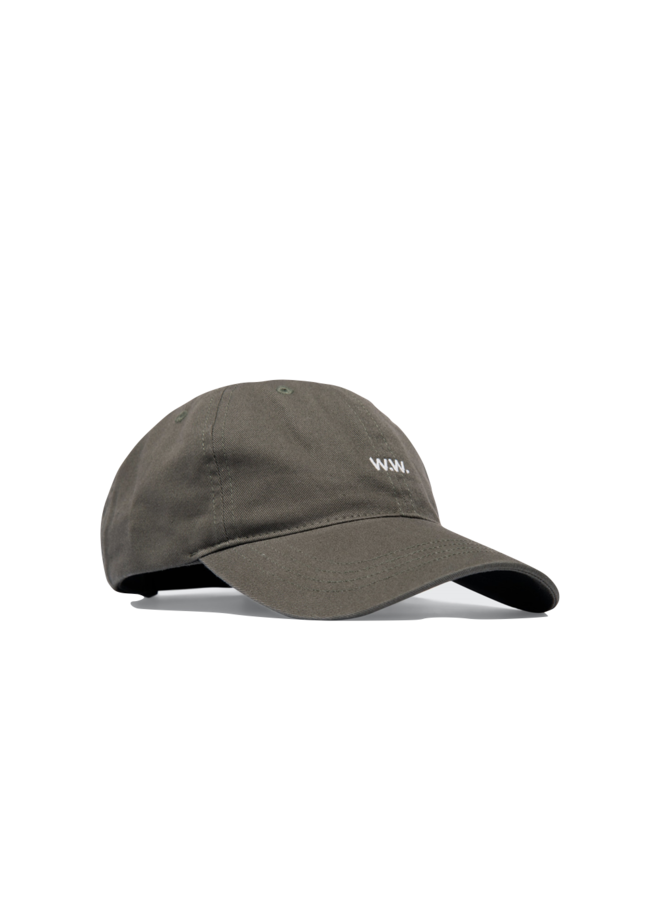 Low profile twill cap - Dusty green