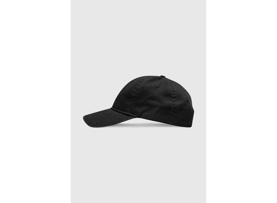 Low profile twill cap - Black