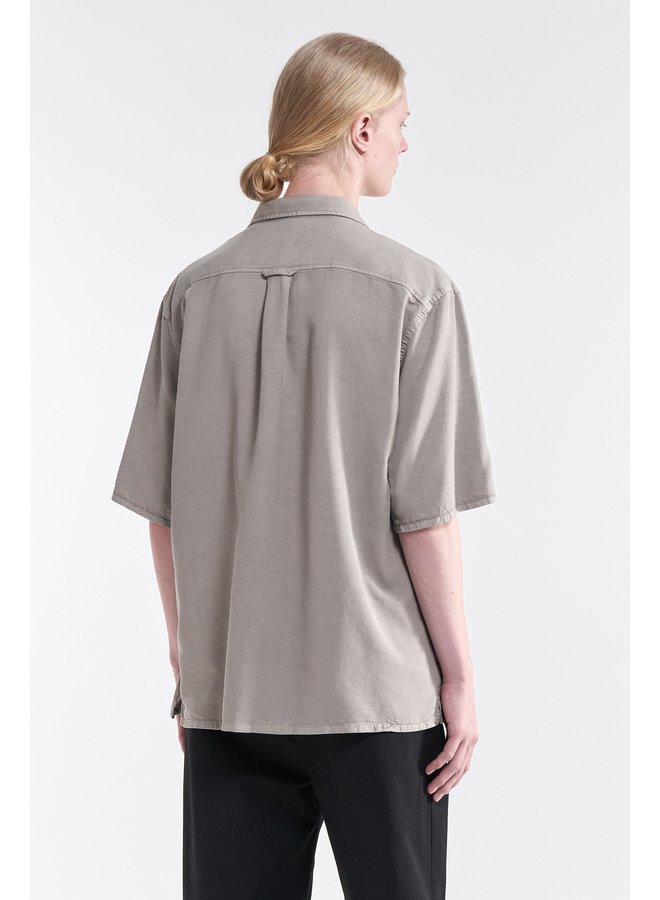 Charlie Tencel Shirt – Light Taupe