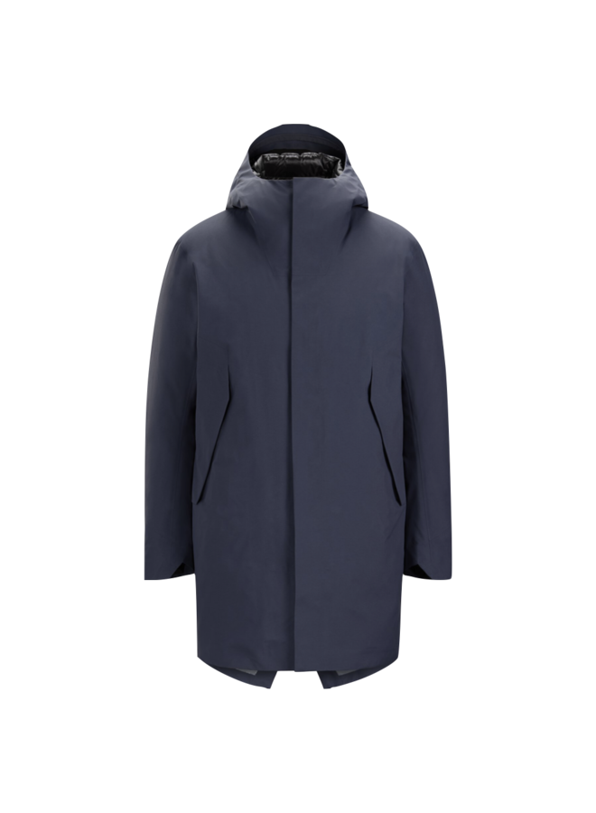 Monitor Down Coat – Black Sapphire