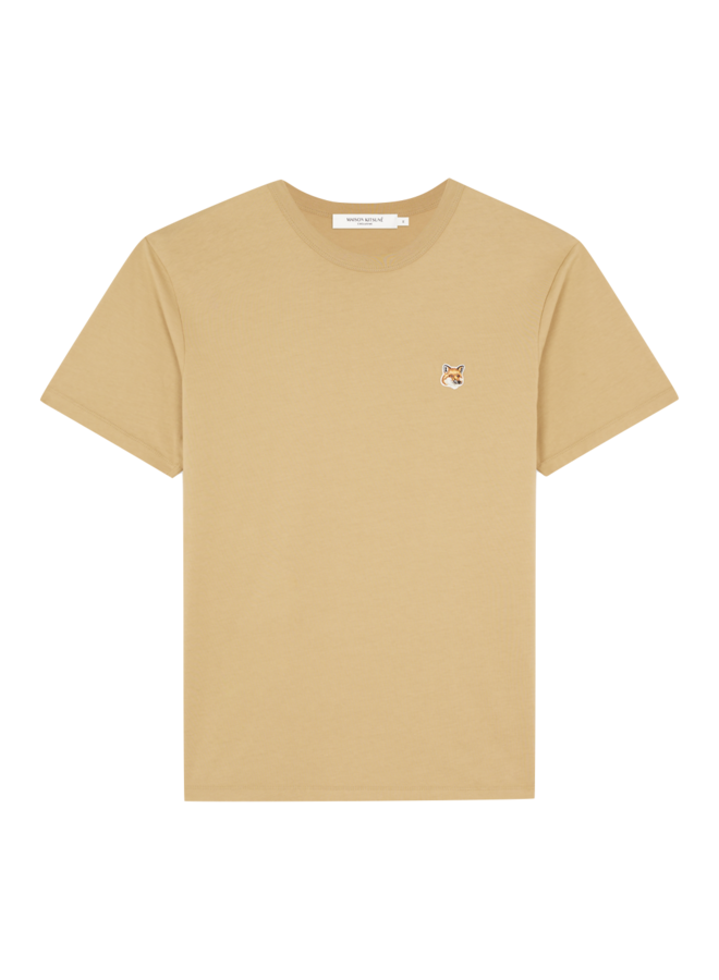 Fox Head Patch Classic T-Shirt - Beige